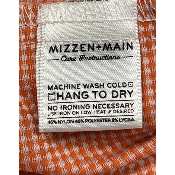 Mizzen + Main Men’s Checkered Button Down Shirt. Size: XL - Picture 6 of 6